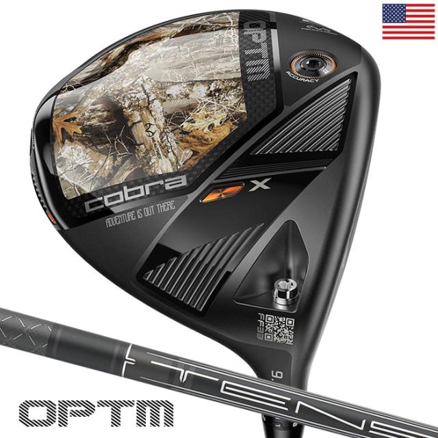 限定モデル コブラ 2026 OPTM X Realtree Limited Edition ドライバー メンズ 右用 Tensei 1K Black 65 カーボン USA直輸入品 オプティム Cobra ゴルフクラブ 並行輸入
