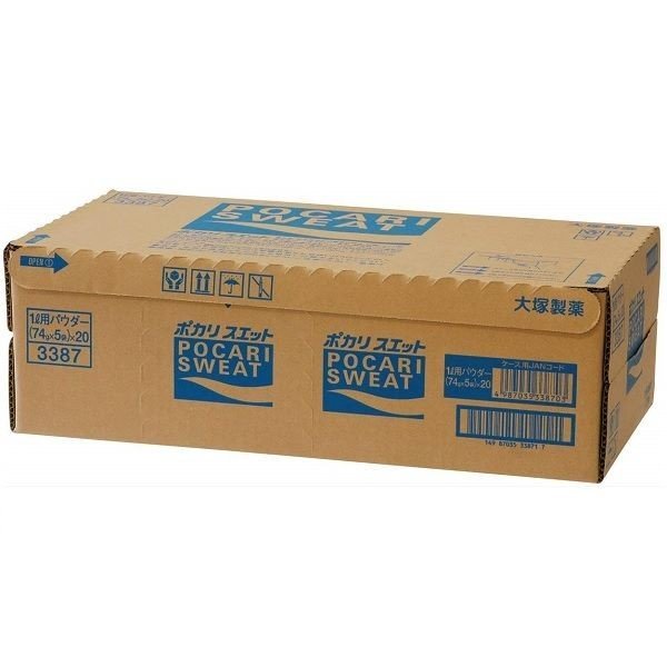 ポカリスエット 粉末 (74g×5袋)×20箱 楽天市場】ポカリスエット