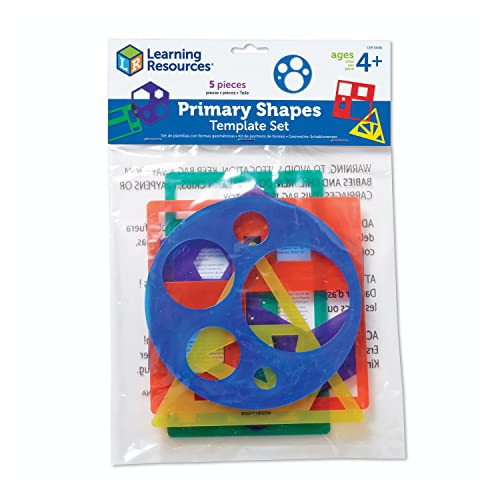 ラーニング リソース]Learning Resources Primary Shapes Template Set