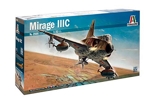 レジンパーツ付 タミヤ イタレリ 1/32 Mirage IIIC ミラージュ タミヤ イタレリ 1/32 飛行機シリーズ No.2505 Mirage IIIC