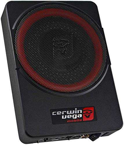 Cerwin-vega Mobile Vega VPAS10 アクティブサブウーファー エンクロージャー 10インチ 動力付き【並行輸入品】の通販は 45,377円