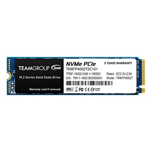 TEAMGROUP MP34 2TB DRAM SLCキャッシュ付き 3D NAND TLC NVMe 1.3 PCIe Gen3x4 M.2 2280 内蔵SSD (読み取り/書き込み3,【並行輸入品】の通販は