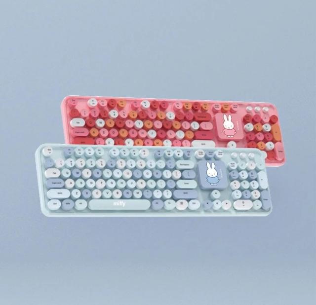 ミッフィ　キーボード Miffy ミッフィー キーボード & マウス コンボレトロ キーボード