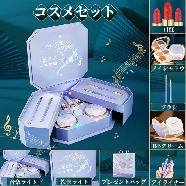コフレスキンケアベースメイクポイントメイクキットニューイヤー