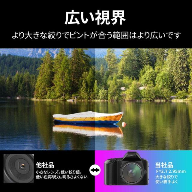 デジタルカメラ 4K 6400万画素 安い 小型 カメラ ビデオカメラ 16倍ズーム 電子手ブレ補正 デジカメ WIFI対応 一眼レフカメラ 初心者 スマホ連動 新品 2024_14