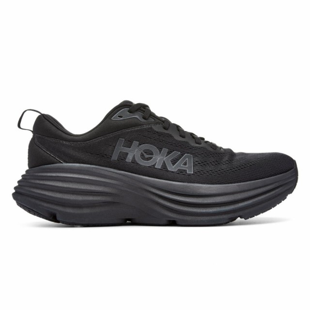 ホカオネオネ BONDI 8 WIDE ボンダイ 8   陸上/ランニング ランニングシューズ D : ブラック×ブラック HOKA ONE ONE 1026HKRNの通販は
