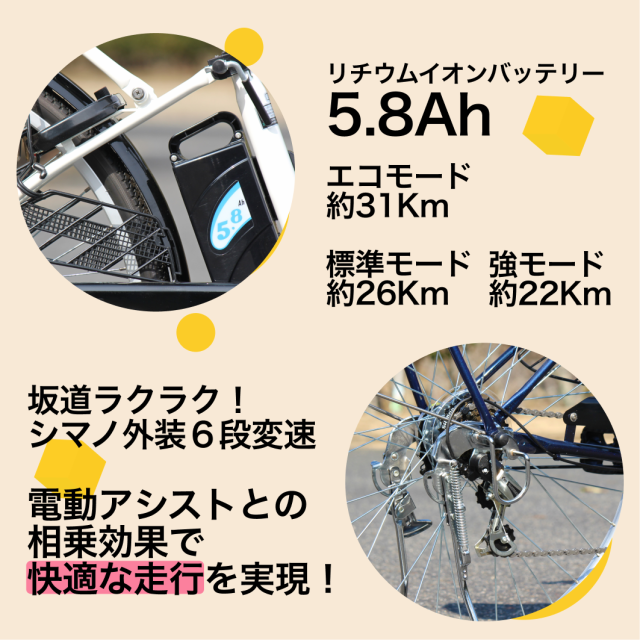 電動自転車 自転車 ガクチャリ電動 電動アシスト自転車 電動 2023年 ...