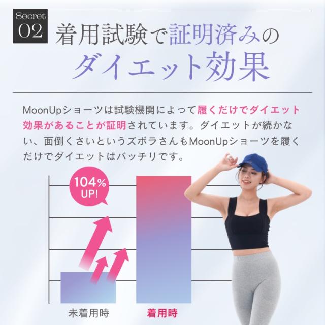 Amazon | ムーンアップショーツ（moonupショーツ） 補正ショーツ