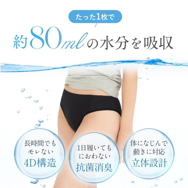 &mooned アンドムーンド サニタリー Mサイズ ３枚セット 公式】お買い得 3枚セット &mooned（アンドムーンド） 生理用