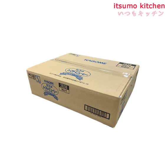 送料無料 国産トマト１００％使用トマトピューレー3kgx4袋 カゴメ_1