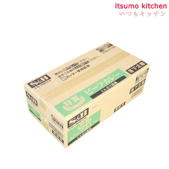 送料無料 特製ビーフカレーミルポワ欧風 210gx60袋 エスビー食品