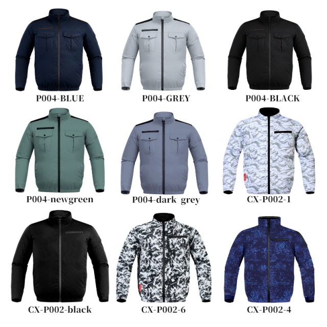 COVELL]【2025新商品・即日出荷】空調服【服のみ】長袖 ファン付き作業