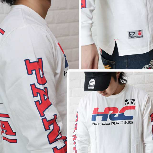 PANDIESTA JAPAN ホンダ コラボ DARTTRACK RACE ロンＴ HONDA 長袖 Tee