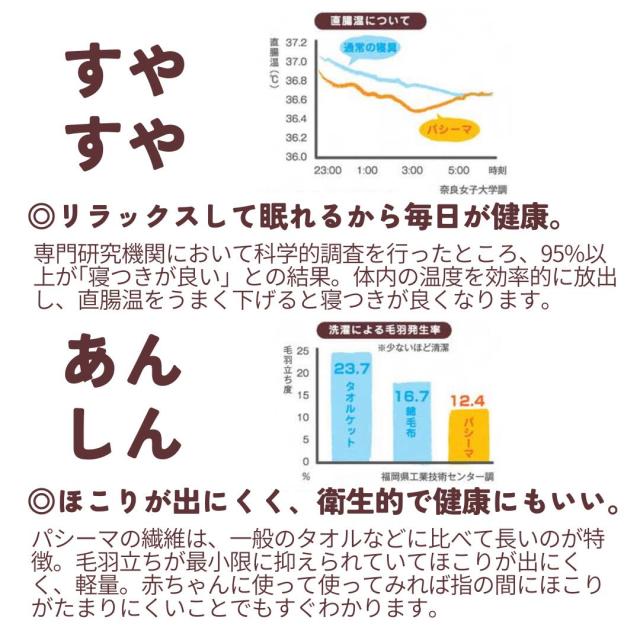 パシーマ選べるおまけプレゼント パシーマ キルトケット シングル 肌掛け布団 シーツ 綿 ガーゼ 日本製 龍宮正規品 きなり 白 ピンク ブルー 送料無料 ギフト_6