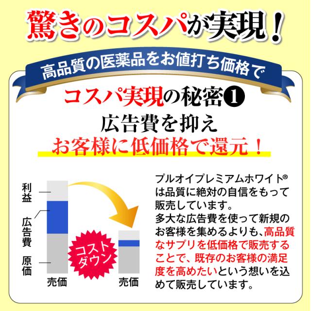 【第3類医薬品】プルオイプレミアムホワイト（900錠）シミ しみ シミ取り そばかす システイン Lシステイン 日焼け 色素沈着 ビタミンC 美白_4