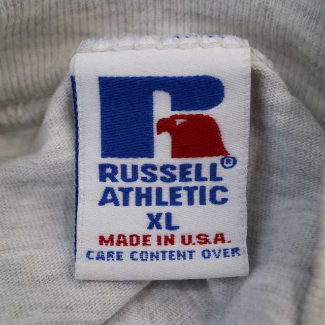 90年代 USA製 RUSSELL ATHLETIC ラッセルアスレチック 無地 長袖Ｔ ...