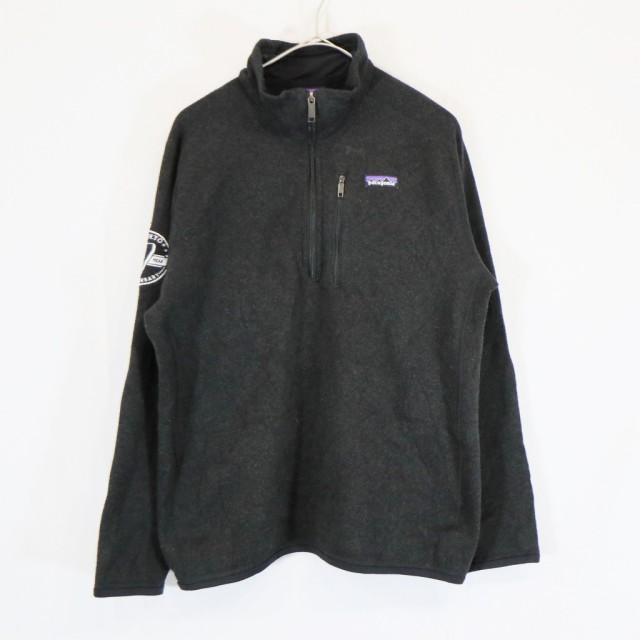 patagonia パタゴニア ベターセーター フリースジャケット 防寒  防風  アウトドア キャンプ ブラック (メンズ XL)   N5802約71cm身幅