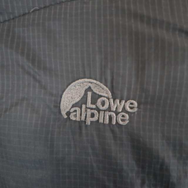 Lpine alpine ダウンジャケット 防寒 アウトドア リップストップ ブラック (レディース Ｓ) 中古 古着 N5872