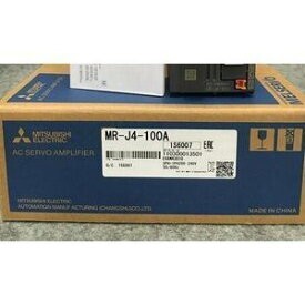 新品★送料無料★ 三菱電機 サーボアンプ MR-J4-100A 【６ヶ月保証】