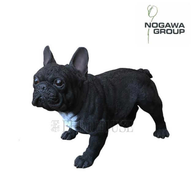 [送料無料]フレンチブルドッグ 黒 ドッグ 犬 レジン オブジェ ディスプレイ インテリア ギフト プレセント 野川農園 贈り物 インスタ映えの通販は