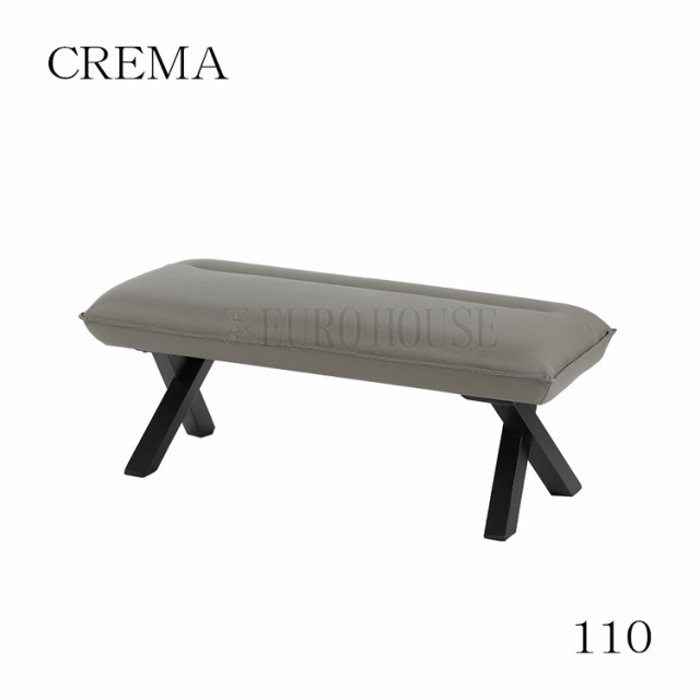 送料無料 110 ベンチ クレマ CREMA 幅110 GRY グレー ダイニング 食卓 ダイニングルーム 木製 リビングダイニング サンキコーポレーショ