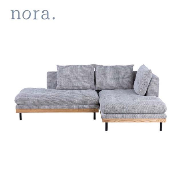 [送料無料]左スモールカウチ フッカ F51 ルクソール GY グレー 無垢 フロアソファ デイベッド ペットと一緒に楽しむ暮らし カスタマイズができるアイテム はじめての一人暮らしの通販は 102,245円