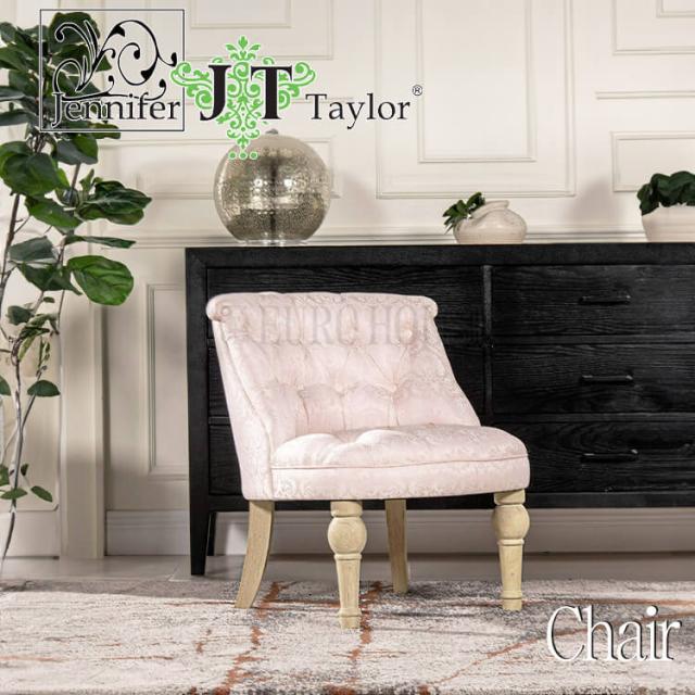 [送料無料]ラムズゲイトチェア 1人掛 Haruno-PK ハルノピンク リビング 姫系 幅63 ジェニファーテイラー Jennifer Taylorの通販は