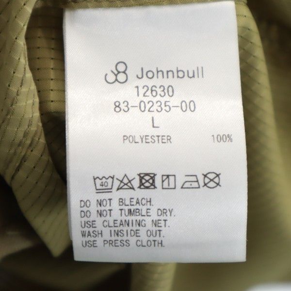 未使用 ジョンブル クールドッツ コート L ベージュ系 Johnbull クールドットシリーズ メッシュ ノーカラー メンズ_5