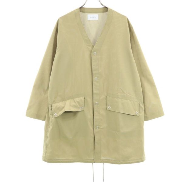 未使用 Johnbull ジョンブル クールドッツ コート S ベージュ系 クールドットシリーズ メッシュ ノーカラー メンズ 18,588円