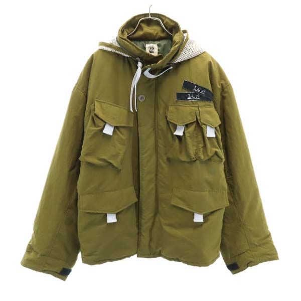未使用 バースト222 19AW 日本製 M65 中綿 フィールドジャケット 2 グリーン vast222 メンズ