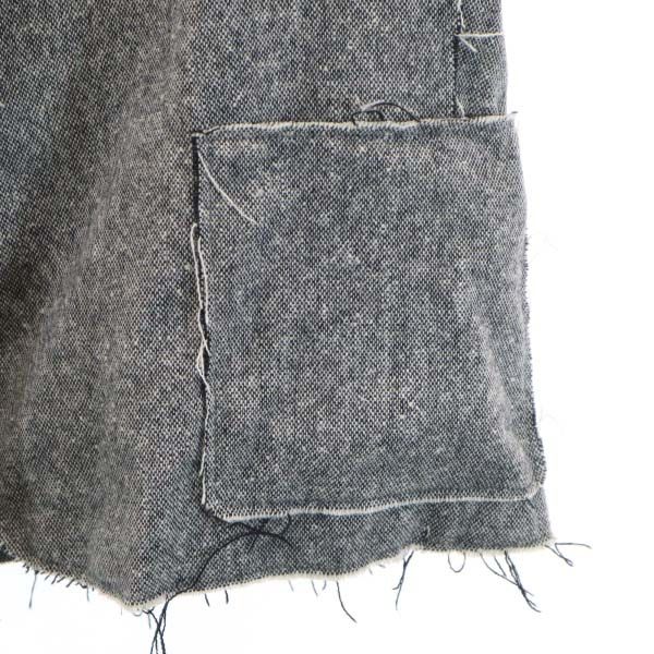 未使用 バースト222 16AW 日本製 ツイード テーラードジャケット 2