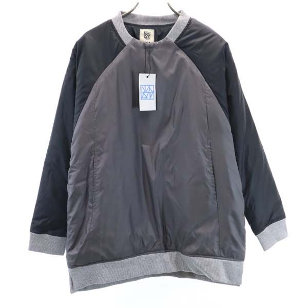 未使用 バースト222 19AW 日本製 中綿ジャケット 1 ブラック vast222 プルオーバー メンズ
