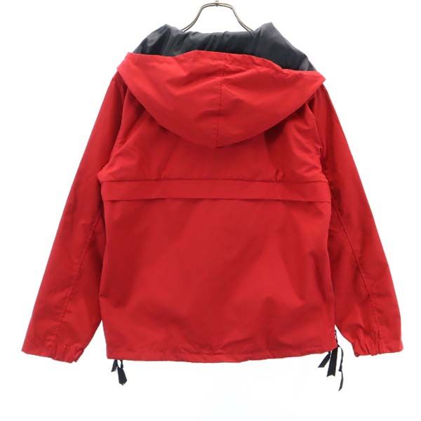 未使用 バースト222 18AW 日本製 サイドジップ アノラックパーカー 1 赤 vast222 メンズ_1