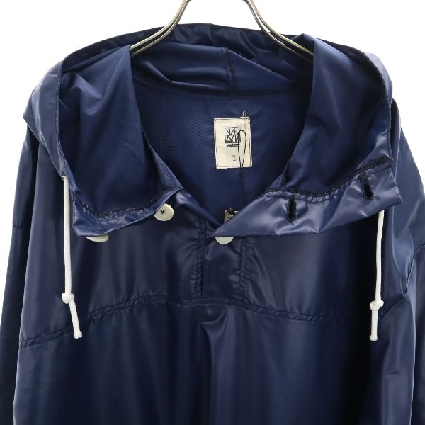 新品 バースト222 18AW V189-21 SNOW PARKA 日本製 スノーパーカー コート 2 紺 VAST222 フード メンズ_4
