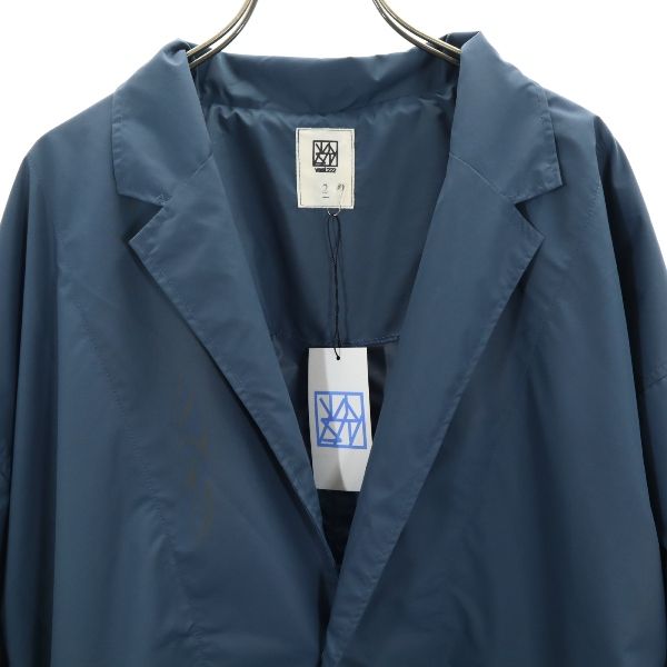 新品 バースト222 20ss V201-08 LONG COAT 日本製 ロング チェスターコート 2 navy VAST222 ネイビー メンズ_3