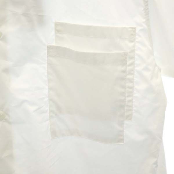 未使用 バースト222 20ss プリント 長袖 シャツ 2 ホワイト vast222