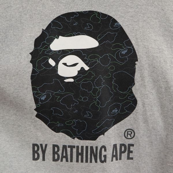 アベイシングエイプ カウズ コラボ 日本製 半袖 Tシャツ M グレー系 A