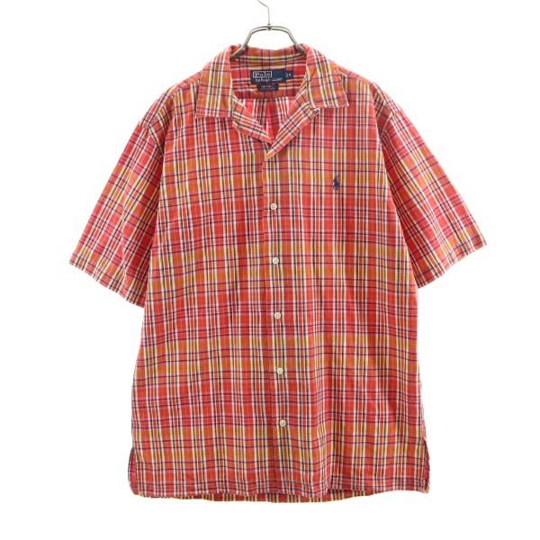ポロバイラルフローレン 90s ヴィンテージ チェック 半袖