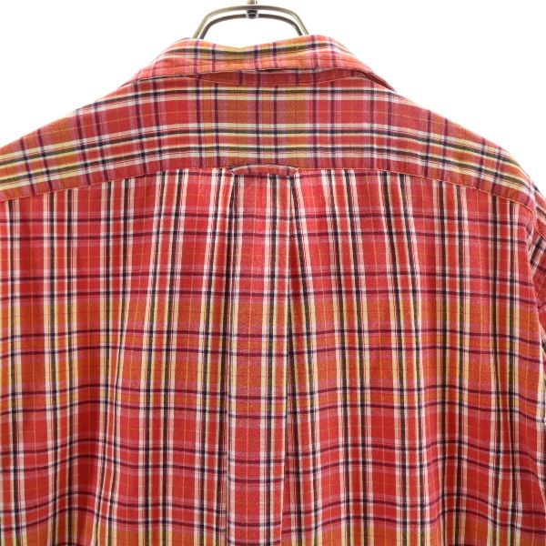 ポロバイラルフローレン 90s ヴィンテージ チェック 半袖 オープン