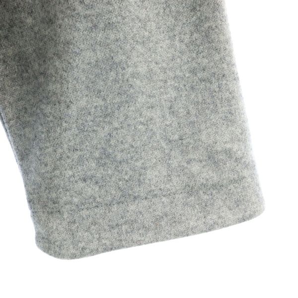 クロスリー イタリア製 ウールブレンド 7分袖 ワンピース M グレー系 CROSSLEY ドロップショルダー レディース クロスリー イタリア製 ウールブレンド 7分袖 ワンピース M グレー系