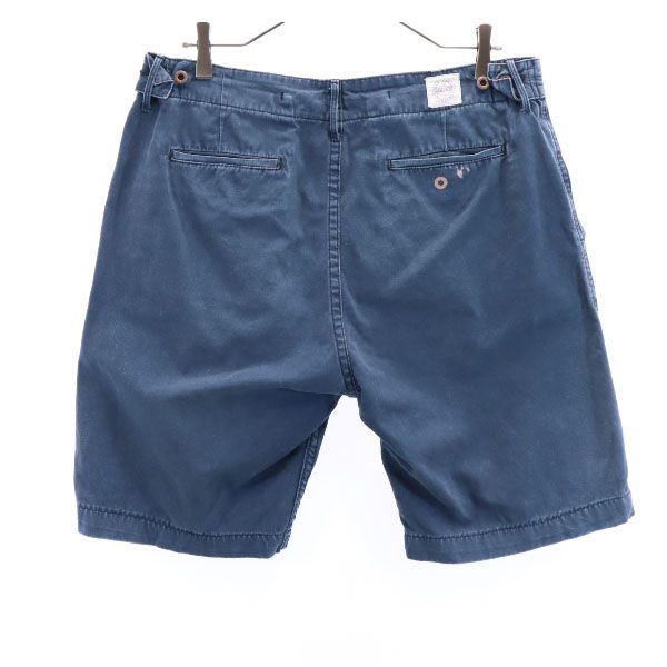 RRL ダブルアールエル ショートパンツ w33 ネイビー系 ボタンフライ RALPH LAUREN メンズ RRL ダブルアールエル ショートパンツ w33 ネイビー系 ボタンフライ