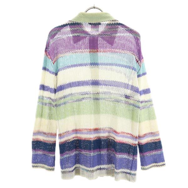 ミッソーニ イタリア製 長袖 ニット シャツ 44 Missoni レディース ミッソーニ イタリア製 長袖 ニット シャツ 44 Missoni レディースの