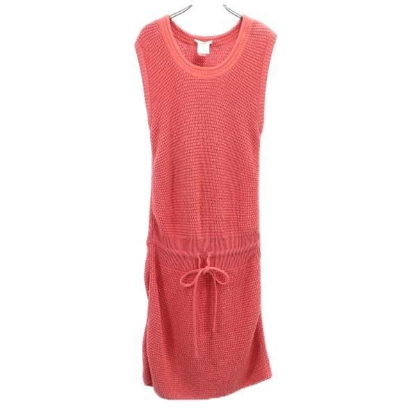 クロエ イタリア製 ノースリーブ ニット ワンピース XS ピンク Chloe レディースの通販は 5,487円