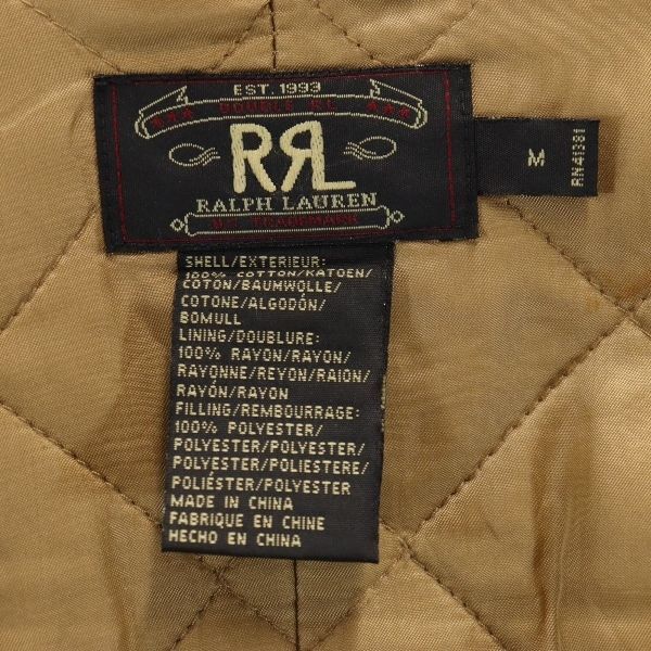 RRL 90s 初期黒タグ 赤三ツ星 コーデュロイ ピーコート M