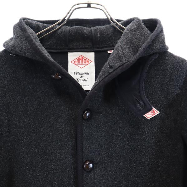 ダントン 日本製 ウールブレンド ダブルボタン ジャケット 36 グレー