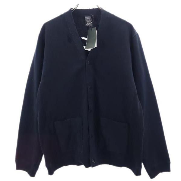 NUMBER(N)INE ナンバーナイン 日本製 長袖 ダメージ加工 ニット カーディガン 3 ブラック系 メンズ 10,778円