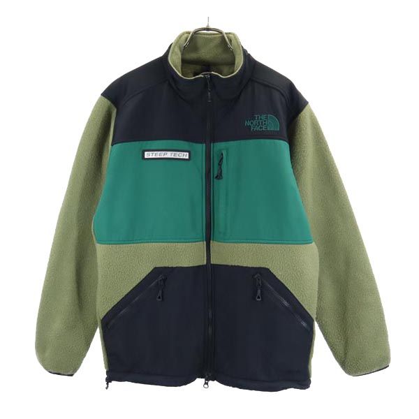 ノースフェイス NA62001 スティープテックジップ フリースジャケット M カーキ系 THE NORTH FACE アウトドア メンズ