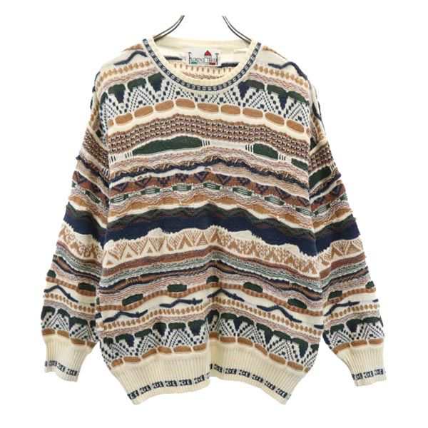 フローレンストリコット 総柄 長袖 セーター M FLORENCE TRICOT ニット メンズの通販は 5,232円