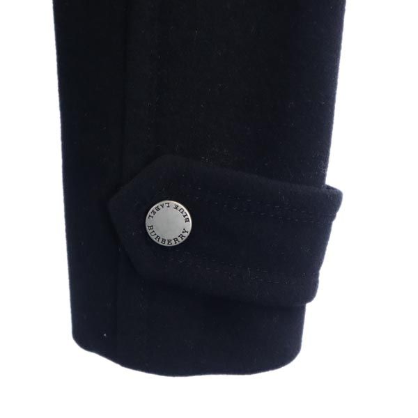 バーバリーブルーレーベル 日本製 三陽商会 ウールジャケット 38 黒