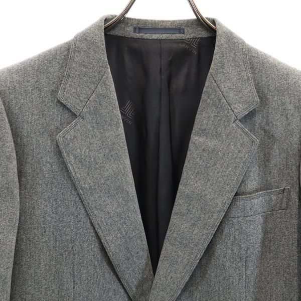ランバン ウールブレンド テーラードジャケット M48−35 グレー LANVIN メンズ_3